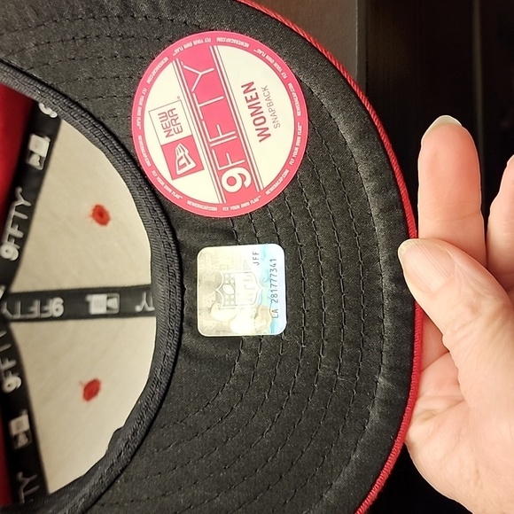 NFL  New Era Arizona Cardinals Womens Adjustable 9Fifty - Picture 3 of 6
